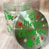 Christmas Trees Candy Jar