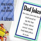 Dad Jokes Hershey Miniature Printable Candy Jar Gift Printable