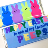 Easter Peeps Candy Bar Wrapper