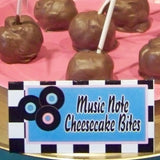 1950s Sock Hop Table/Food/Place Cards