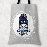 Cowboys Girl Tote Bag