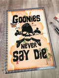 Goonies Never Say Die Notebook Gift Set