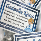 Cinderella Kisses Bag Topper Printable