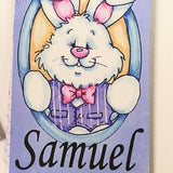 Easter Bunny Personalized Notebook Basket Stuffers
