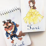 Beauty and the Beast Personalized Mini Notebooks