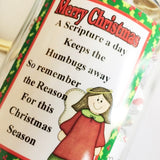 Christmas Scripture Advent Coutdown Candy Jar Download