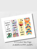Valentine Printable Bookmarks
