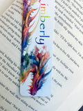 Rainbow Dragon Personalized Bookmark
