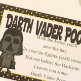 Darth Vader Poop Bag Topper Printable