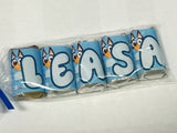 Bluey Alphabet Hershey Candy Bar Wrapper Printable