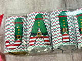 Christmas Elf Alphabet Hershey Candy Bar Wrapper Stocking Stuffer Printable