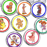 Candyland Game Kiss Label Printable