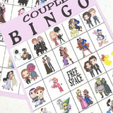 Couples Valentine Bingo Game Printable