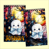 Halloween Ghost Personalized Notebooks