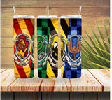 Hogwarts House Animals 20 ounce Harry Potter Tumbler  *310
