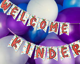 Apple Alphabet School Pennant Banner Printable