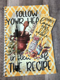 Follow Your Heart Recipe Notebook Gift Set