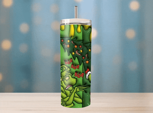 Don’t Be A Grinch 3D Christmas Tumbler *232