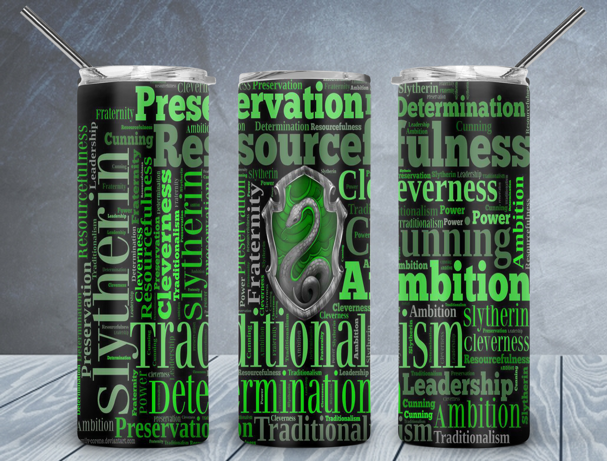 Slytherin Traits Harry Potter Tumbler