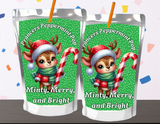 Reindeer Capri Sun Labels – Printable Christmas Drink Pouch Stickers for Kids