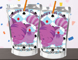 Alice in Wonderland Capri Sun Printable Labels