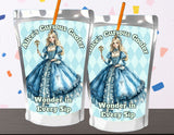 Vintage Alice in Wonderland Capri Sun Printable Label