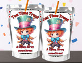 Cute Wonderland Capri Sun Printable Labels