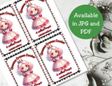 Cute Wonderland Capri Sun Printable Labels