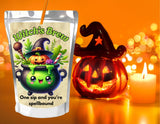 Witch’s Brew Capri Sun Pouch Label Printable