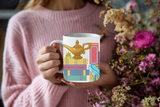 Fairy Tale Bookcase Book Lovers Mug
