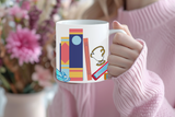 Fairy Tale Bookcase Book Lovers Mug