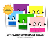 Alice in Wonderland DIY Croquet Instructions and Printable