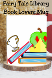 Fairy Tale Bookcase Book Lovers Mug