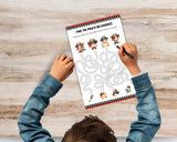 Pirate Maze Puzzle Printable Pack