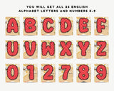 Pirate Map Pennant Banner Printable