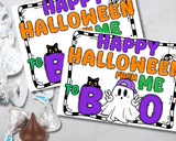 Boo Halloween Bag Topper Printable