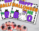 Boo Halloween Bag Topper Printable
