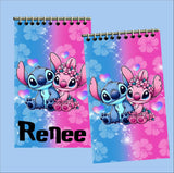 Stitch Personalized Notebook Party Favor