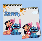 Stitch Personalized Notebook Party Favor