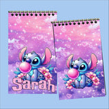 Stitch Personalized Notebook Party Favor