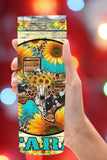 Texas Sunflower Personalized Tumbler   *127