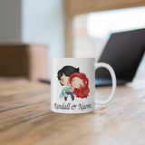 Little Mermaid Couple Fairy Tale 11 oz Ceramic Mug