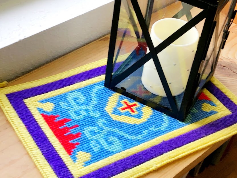 Aladdin Magic Carpet Plastic Canvas Pattern