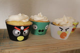 Angry Bird Cupcake Wrapper Printables