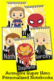 Avengers Personalized Notebooks