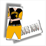 Baseball Personalized Candy Bar Wrapper