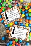 Basketball Seeds Bag Topper Printable