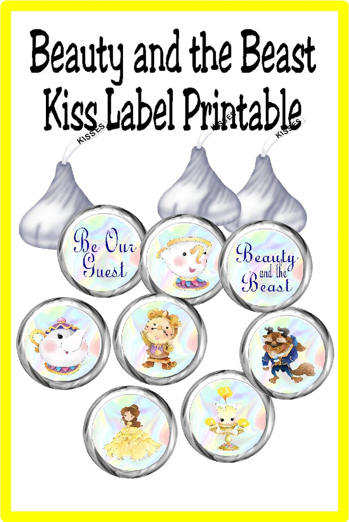 beauty-and-the-beast-kiss-label-printable-diy-party-mom for Beauty And The Beast Printables Free Beauty and the Beast Kiss Label Printable – DIY Party Mom for Beauty And The Beast Printables Free