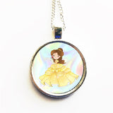 Beauty and the Beast Printable Circles