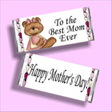Best Mom Ever Mothers Day Candy Bar Wrapper
